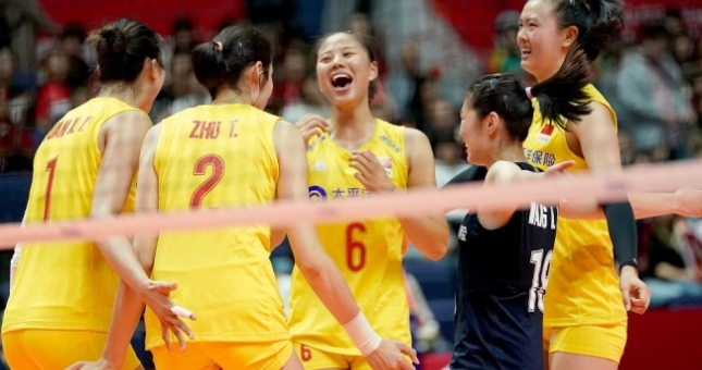 VIDEO: Trung Quốc 3-0 Mỹ (World Cup bóng chuyền nữ 2019)