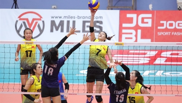 Đội tuyển Việt Nam lọt vào chung kết bóng chuyền nữ SEA Games 30