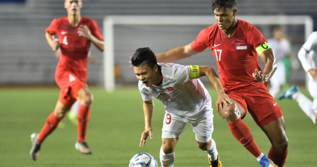 U22 Singapore huỷ diệt U22 Brunei trong ngày hạ màn bảng B