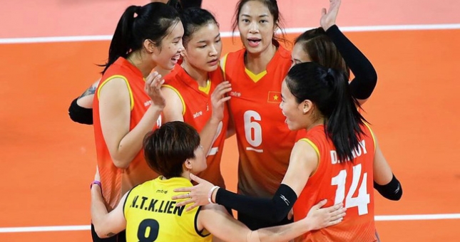 Việt Nam giành HCB môn bóng chuyền nữ SEA Games 30