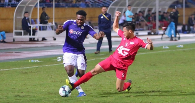 Hà Nội và Viettel bất phân thắng bại tại Hàng Đẫy