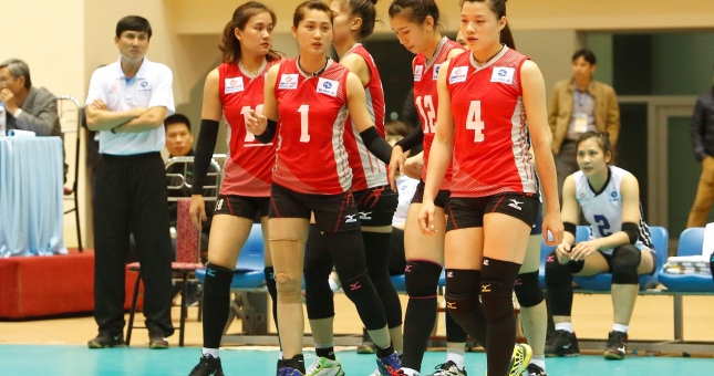 Trực tiếp chung kết bóng chuyền nữ giải nội bộ CLB Thông Tin