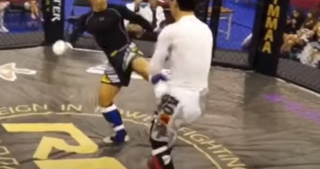 Võ sĩ Vịnh Xuân Quyền dùng 'gậy ông đập lưng ông' đánh bại đối thủ