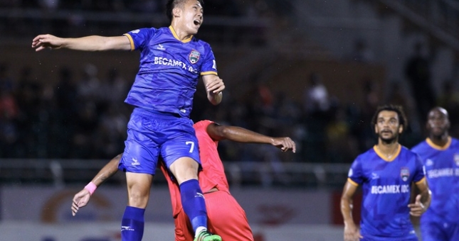 Sài Gòn FC hòa đáng tiếc trước Becamex Bình Dương