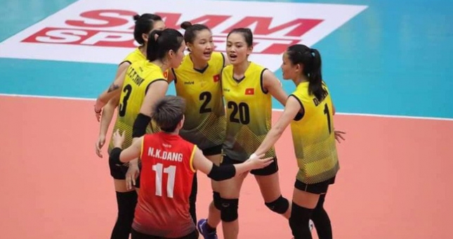 Bảng xếp hạng bóng chuyền nữ thế giới: Việt Nam tụt hạng