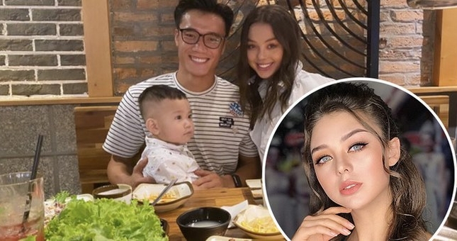 Lộ diện người mẫu Ukraina đang hẹn hò với Bùi Tiến Dũng