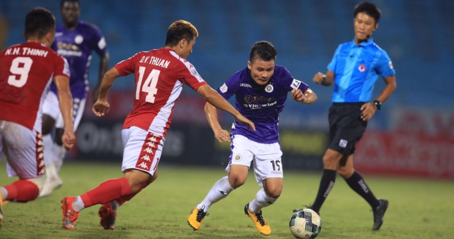 Cầu thủ TPHCM: 'Quang Hải là diễn viên giỏi'