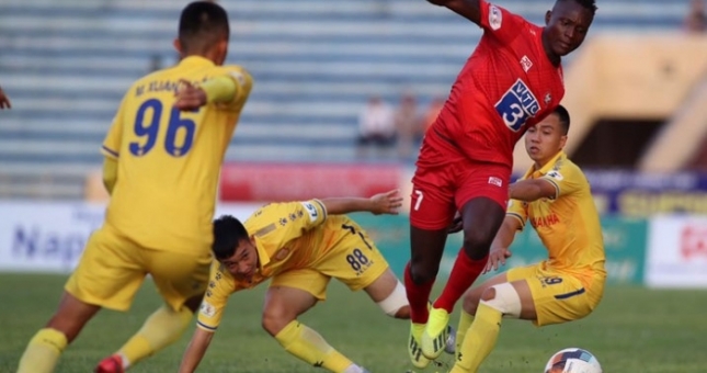 Highlights SLNA 1-0 Hải Phòng (Vòng 2 GĐ2 V-League 2020)