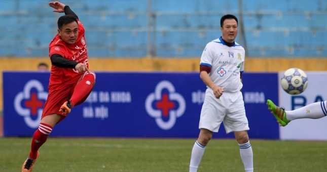 Công An Hà Nội giành chiến thắng trong trận 'siêu kinh điển'