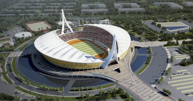 Campuchia tự hào ra mắt SVĐ hoành tráng gấp đôi sân Mỹ Đình