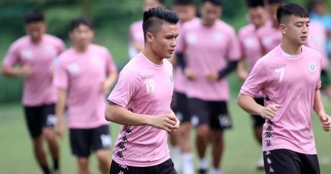 VIDEO: Buổi tập của Hà Nội FC trước đại chiến với Viettel