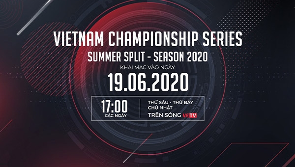 Bảng xếp hạng VCS Mùa hè 2020 mới nhất