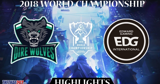 Vòng khởi động CKTG 2018 - Ngày 4: DW vs EDG: EDG chiến thắng với tỉ số áp đảo