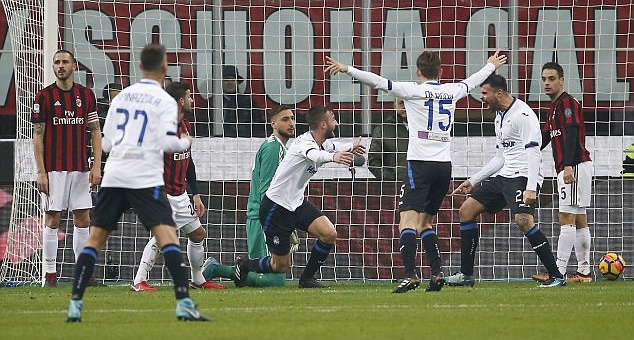 Highlights: AC Milan 0-2 Atalanta (Vòng 18 - Serie A)