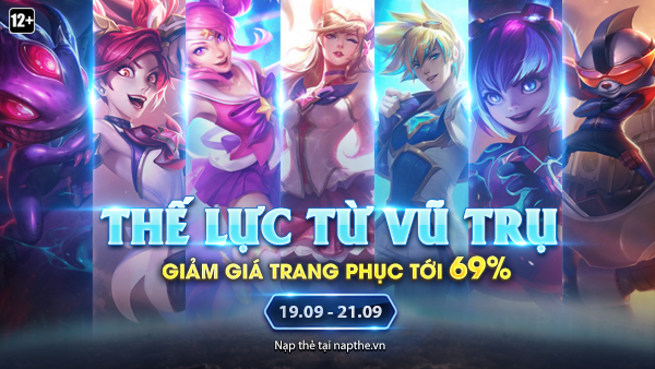 LMHT - ''Bán như cho'' và khuyến mại khủng các nhóm Skins 