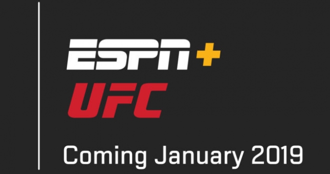 ESPN chính thức thay thế FOX Sports, phát sóng các sự kiện UFC từ 2019