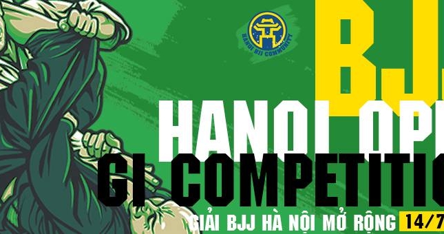Hanoi Open 2018: Cơ hội mới cho cộng đồng BJJ Việt Nam 