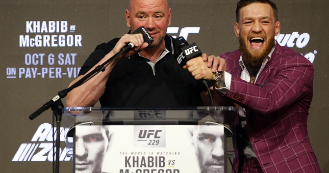 UFC công bố mức lương: 'Conor hoàn toàn có thể lấy 100 triệu đô nhờ UFC 229?'