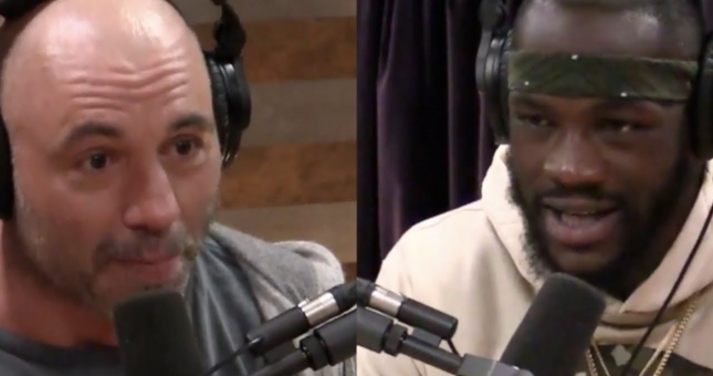 Deontay Wilder và Joe Rogan rủ nhau 'đá xoáy' Anthony Joshua