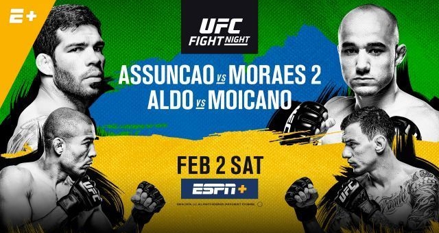 UFC Fortaleza: Moraes 'phục hận' Assuncao, Aldo có cú KO thứ 2 liên tiếp