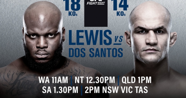 FULL FIGHT: Junior Dos Santos knockout Derrick Lewis sau màn đôi công mãn nhãn