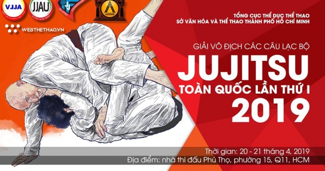 Giải Vô địch các CLB Jiujitsu toàn quốc lần 1 - Xây dựng phong trào tại Việt Nam và khu vực