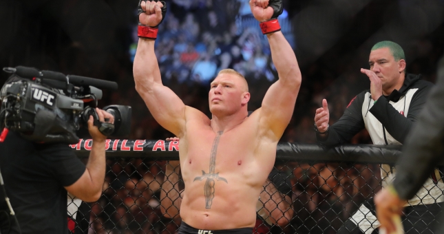 Brock Lesnar giải nghệ, UFC nhắm trận Cormier vs. Miocic 2