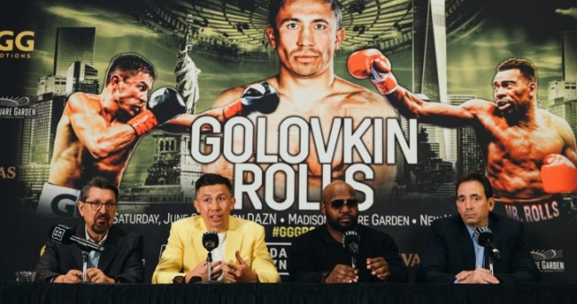 TRỰC TIẾP BOXING: Gennady Golovkin vs. Steve Rolls