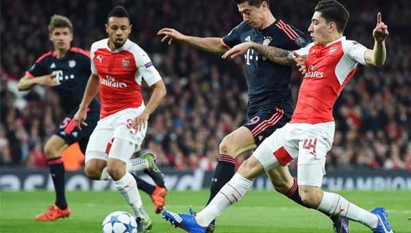 Lịch thi đấu vòng 1/8 Champions League: Đại chiến Bayern - Arsenal