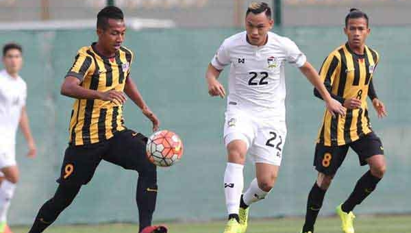 11 người U23 Thái Lan thắng đậm 8 người U23 Malaysia