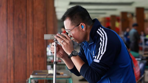 Hoàng Xuân Vinh đoạt HCV trong ngày khai mạc Cúp Bắn súng QG