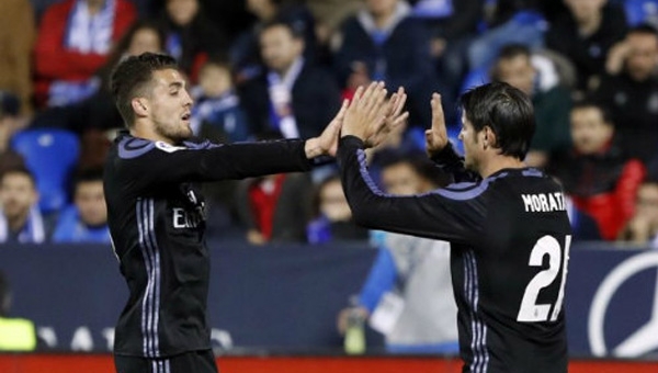 Real Madrid tạo nên cơn mưa bàn thắng trên sân Leganes