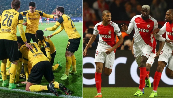 Kết quả Dortmund vs Monaco, 23h45 ngày 12/4