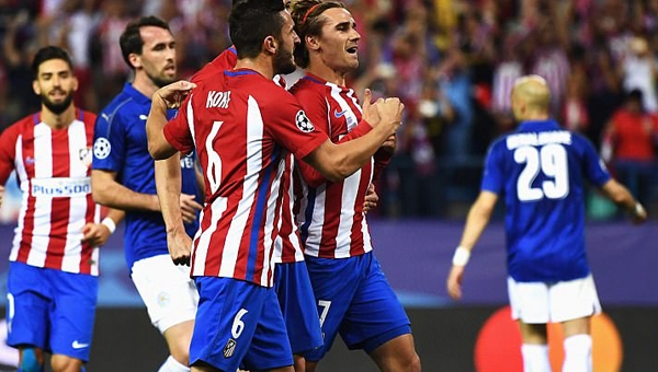 Atletico hạ Leicester bằng bàn thắng gây tranh cãi