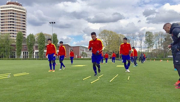 U20 Việt Nam thắng đậm trong trận giao hữu cuối cùng ở Đức