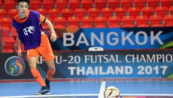 Ngày mai futsal U20 VN tranh tài tại giải futsal châu Á