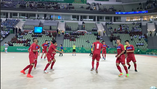 Futsal Việt Nam thua Đài Loan 1-2 ở giải AIMAG5