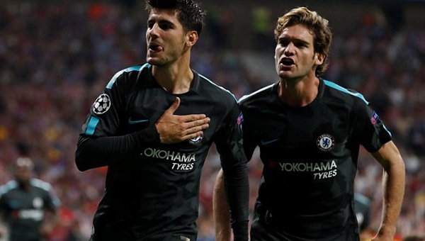 Morata lập công, Chelsea ngược dòng hạ Atletico Madrid