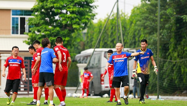 Lộ diện đội hình HLV Park Hang Seo dùng để đấu Afghanistan