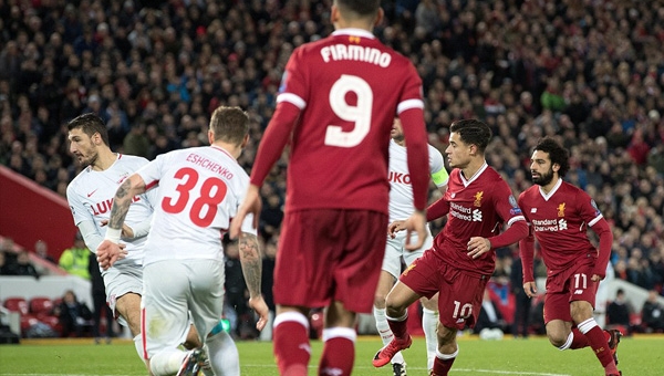 Kinh hoàng với màn vùi dập của Liverpool với Spartak