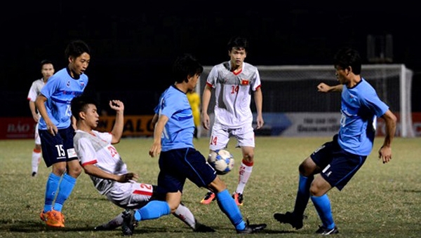 U21 Việt Nam hòa đáng tiếc trước U21 Yokohama