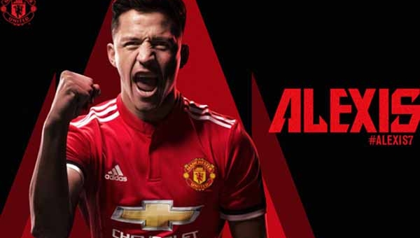 CHÍNH THỨC: Alexis Sanchez gia nhập Man Utd
