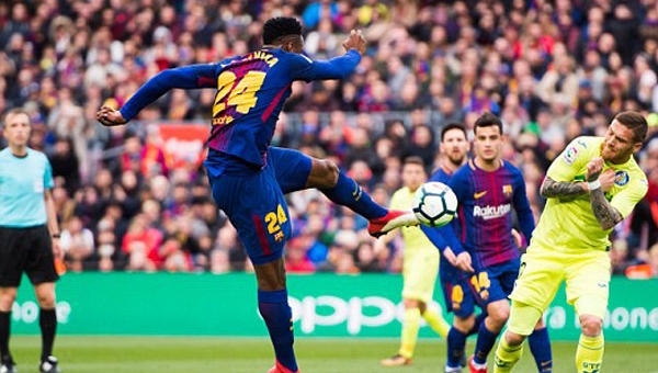 Barca bất lực trước Getafe dù có Messi, Suarez, Coutinho