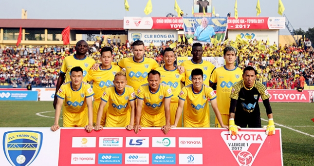 Lịch thi đấu CLB FLC Thanh Hóa mùa giải V-League 2018