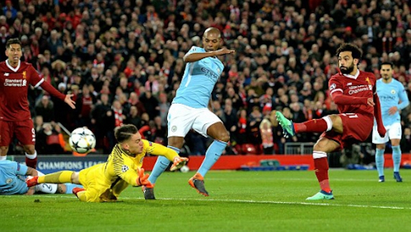 Xem Video bàn thắng Liverpool vs Man City (tứ kết C1)