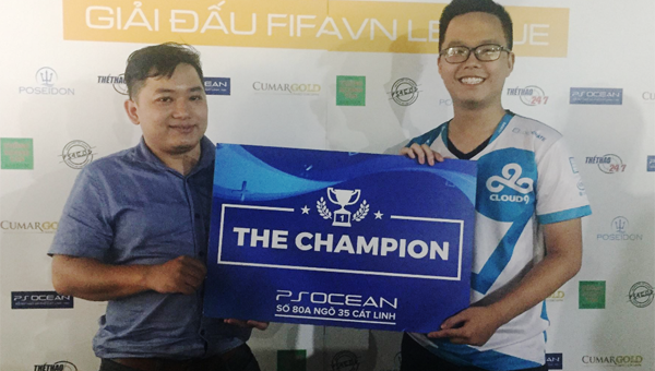 Kết quả chung cuộc FIFAVN League: Nam Phương vô địch