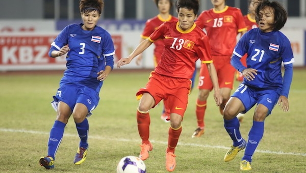 Lịch thi đấu bóng đá nữ giải vô địch Đông Nam Á 2018