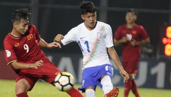 U16 Việt Nam thua U16 Ấn Độ ở trận mở màn VCK U16 châu Á