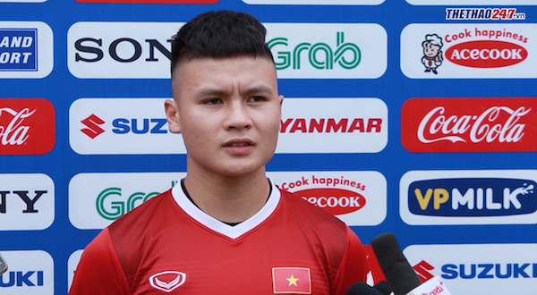VIDEO: Quang Hải và những câu đối đáp đầy khôn ngoan trước thềm AFF Cup 2018