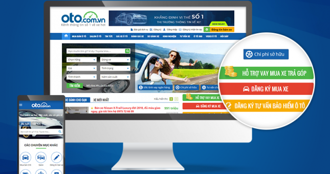 Oto.com.vn liều lĩnh kế vị Banxehoi.com